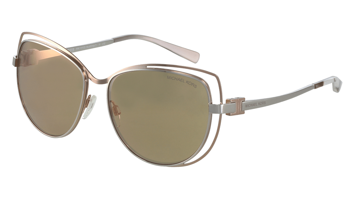 Michael kors audrina outlet sunglasses rose gold